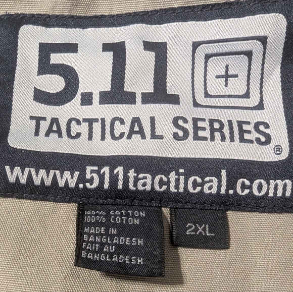 5.11 Tactical NRA Conceal Carry Utility Jacket Size 2XL - Picture 10 of 13